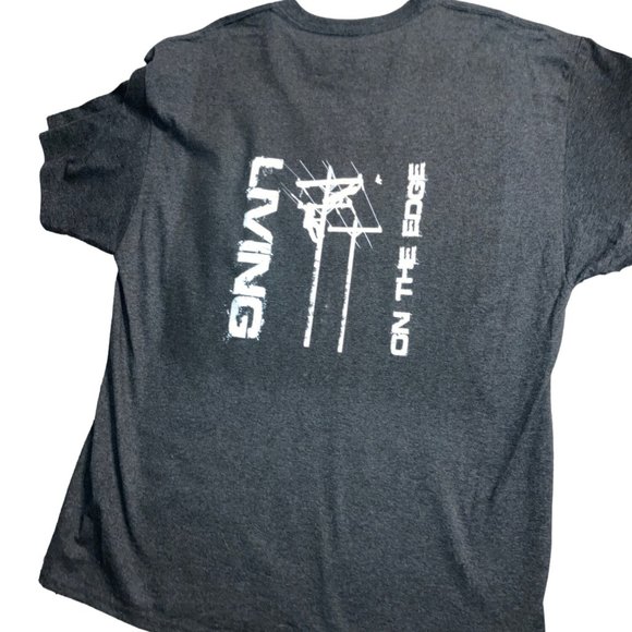 Utility Tech Gray T-Shirt  Graphic Size Mens XL - Picture 7 of 10